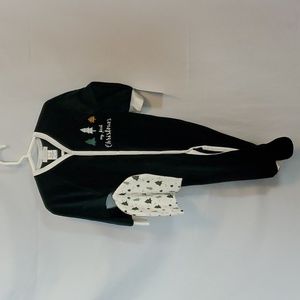 Itty bitty baby company, large (9-12 mos), green velour first Christmas sleeper